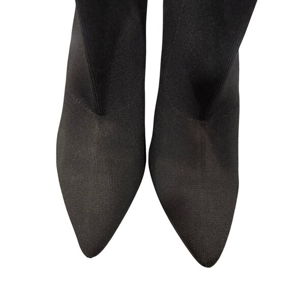 Sol Sana Dannii bootie, Black sock bootie w/block heel, EU size 40,US size 9-9.5 - Picture 8 of 10